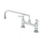 T&S Brass , B-0221-CR-K-F10, Faucet, Deck Mount