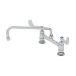 T&S Brass , B-0221-CR4-L22, Faucet, Deck Mount