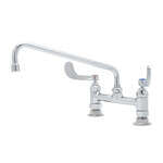 T&S Brass , B-0221-WH4, Faucet, Deck Mount