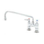 T&S Brass , B-0225-CR-K-F10, Faucet, Deck Mount