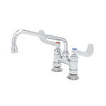 T&S Brass , B-0226-WH4, Faucet, Deck Mount
