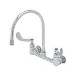 T&S Brass , B-0230-135X-WH4, Faucet, Wall / Splash Mount