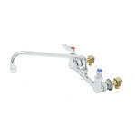 T&S Brass , B-0230-CR-SC-EK, Faucet, Wall / Splash Mount