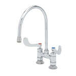T&S Brass , B-0324-CR-129X, Faucet, Deck Mount