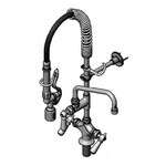 T&S Brass , MPY-2DCN-08-CR, Pre-Rinse Faucet Assembly, with Add On Faucet